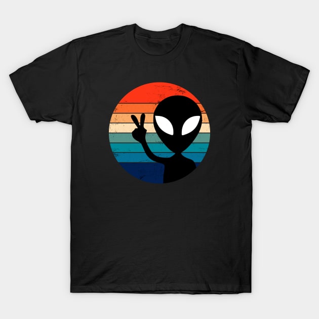 Alien UFO T-Shirt by ShopBuzz